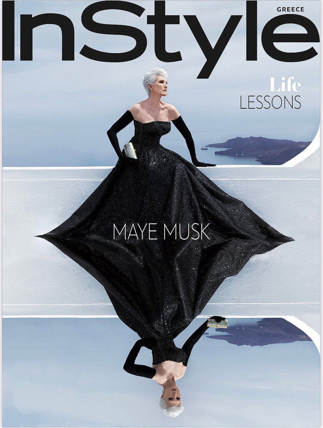 Мей Мъск заблестя в Caviar Couture на корицата на списание InStyle